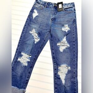 Fashion Nova Shanel Boyfriend Jeans | SIZE 7 NWT